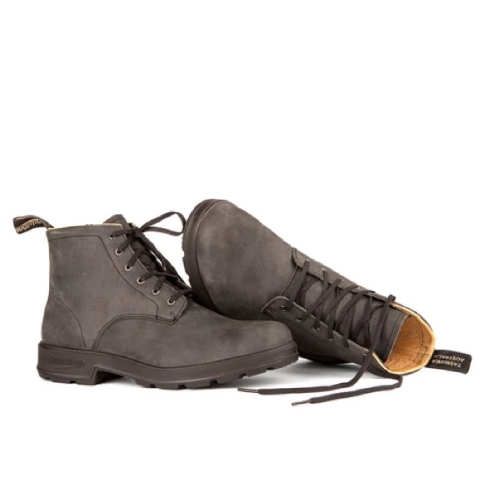 Bluestone 1936 - Original Lace Up Rustic Black - size 4.